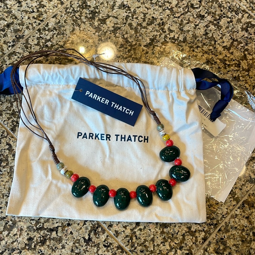 Parker Thatch bag charm NWT